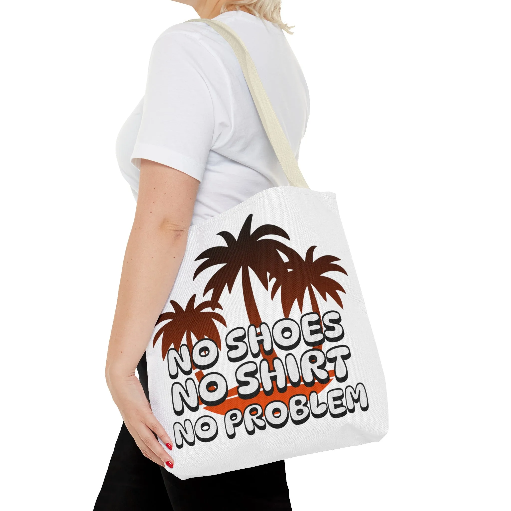 No Shoes, No Shirt No Problem Tote Bag, Gift, Gift for Country Music Lover, Gift for Music fan