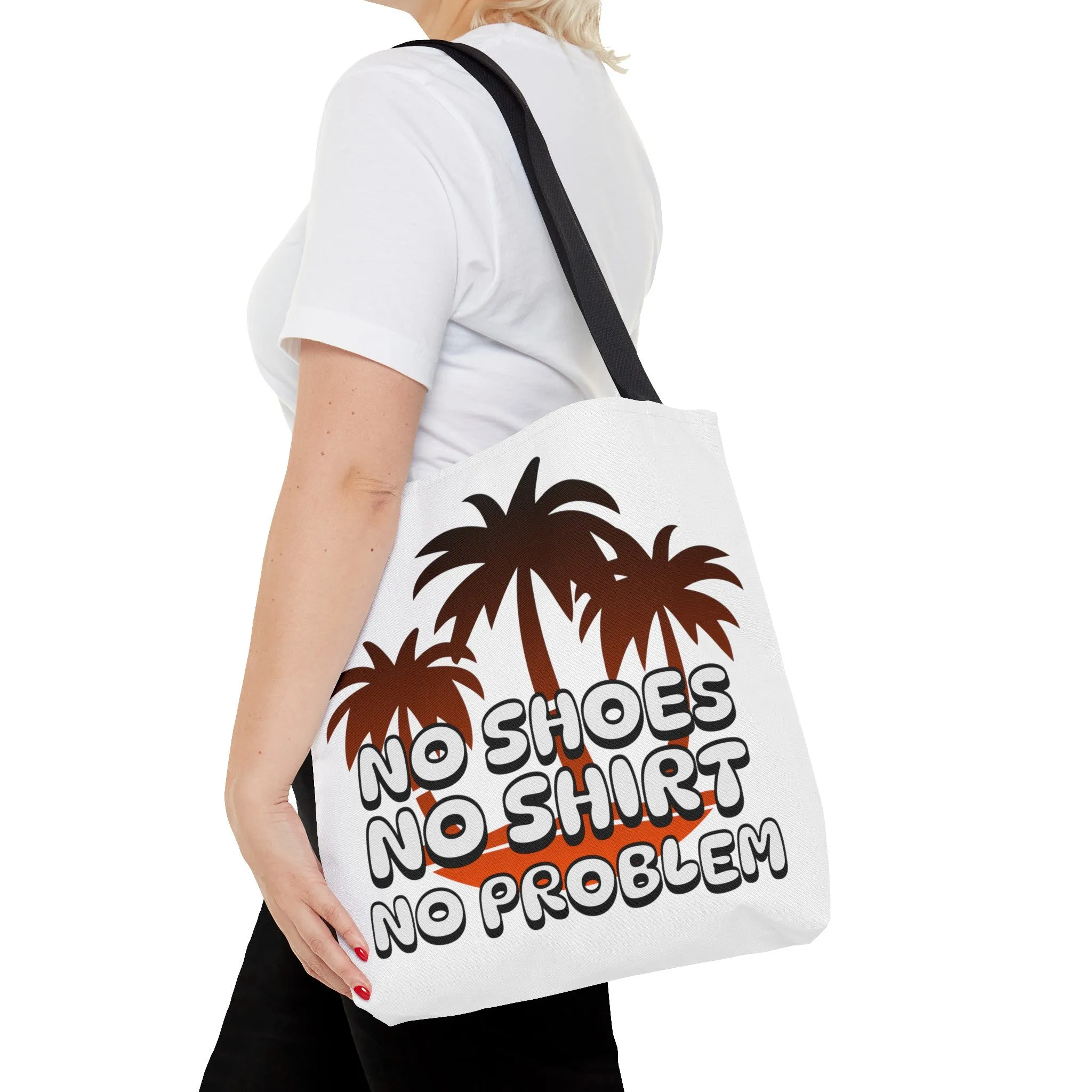 No Shoes, No Shirt No Problem Tote Bag, Gift, Gift for Country Music Lover, Gift for Music fan