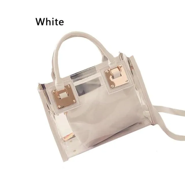 PVC Jelly Small Shoulder Transparent Handbags