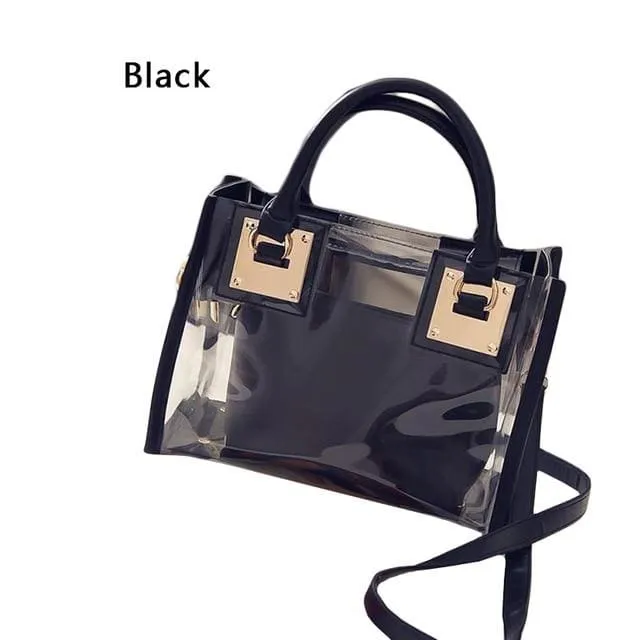 PVC Jelly Small Shoulder Transparent Handbags