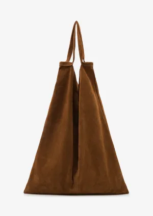 Shopper Rin Brown Suede