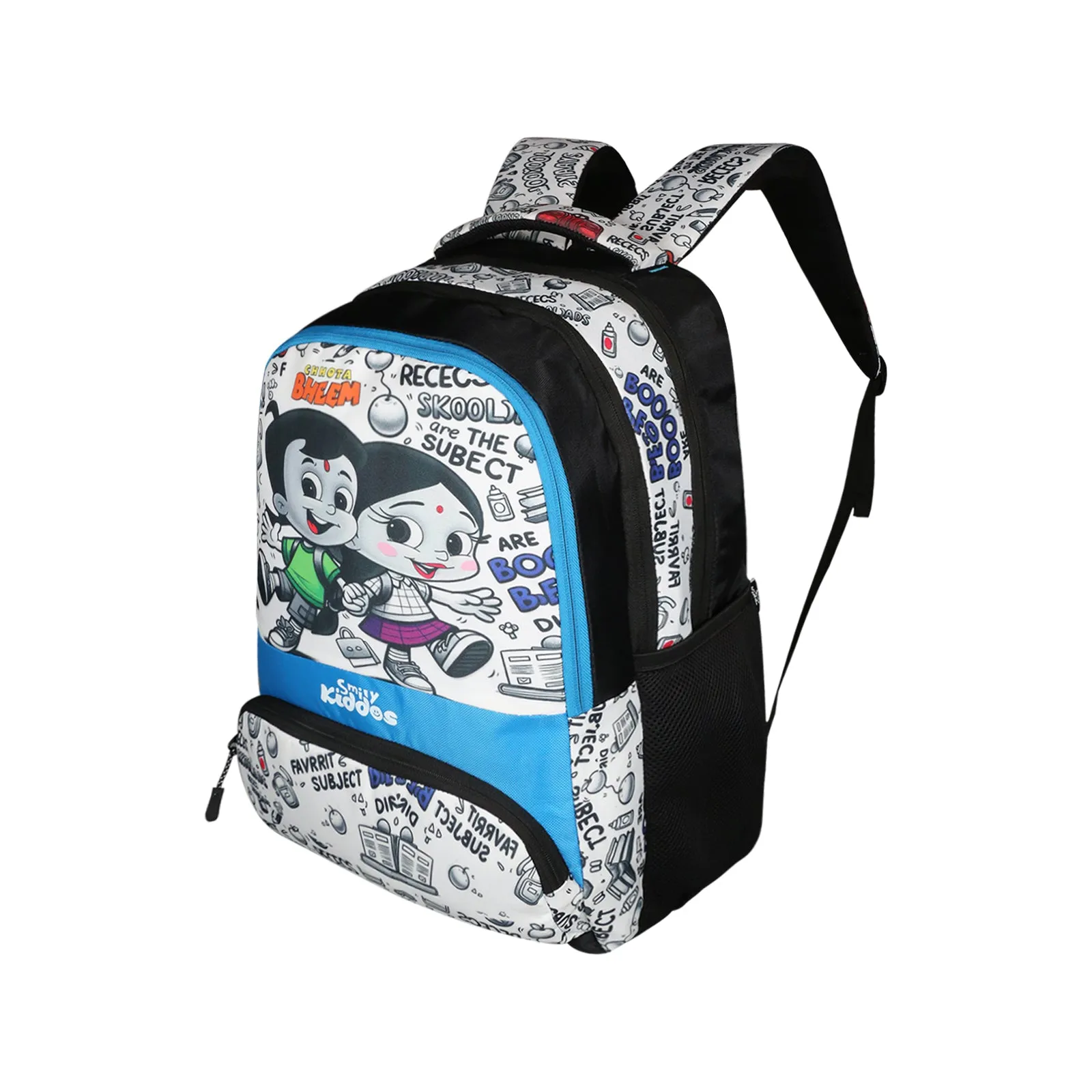 Smily Kiddos - Licensed Chhota Bheem Junior Backpack Too Cool IV - T Blue & Black