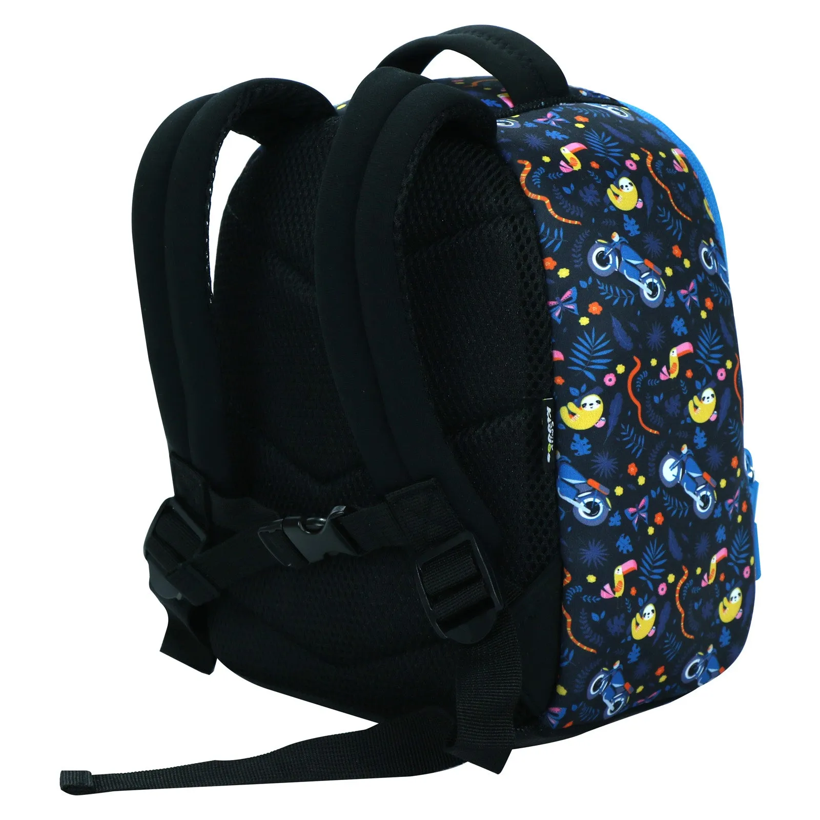 Smily Kiddos Preschool Backpack Black