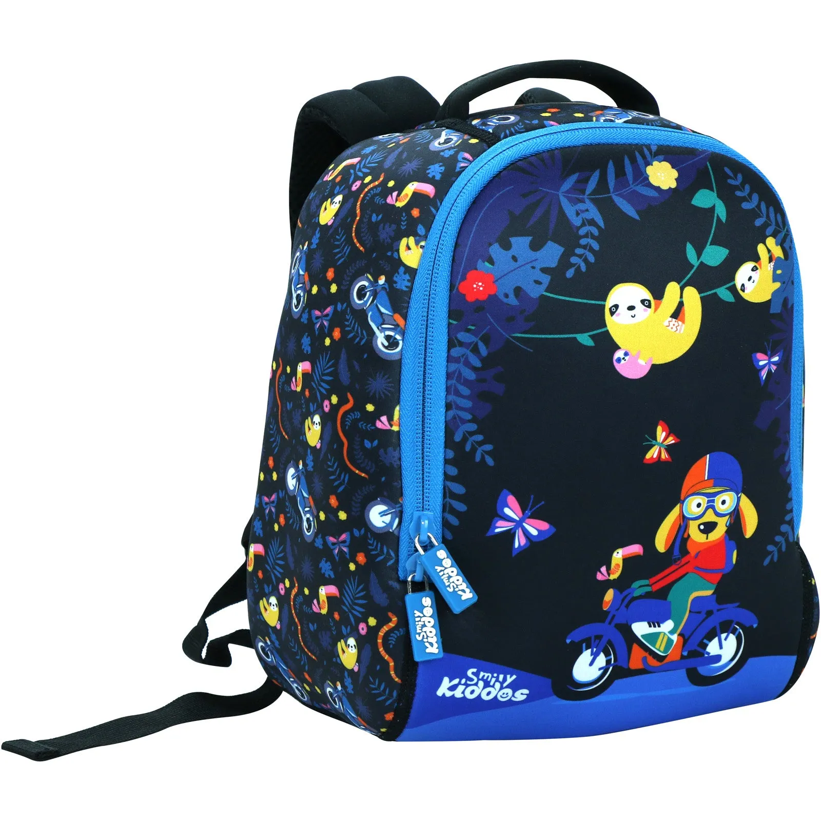 Smily Kiddos Preschool Backpack Black