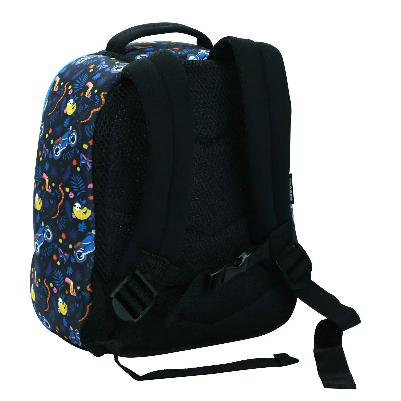 Smily Kiddos Preschool Backpack Black