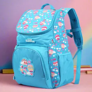 Smily Kiddos U Shape Backpack Light Blue