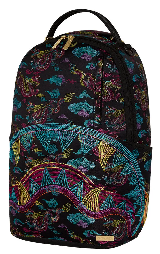 Sprayground Embroidered Dragon Backpack