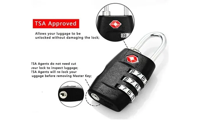 Travel Luggage Zipper Lock