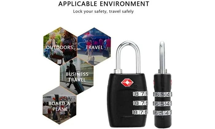 Travel Luggage Zipper Lock