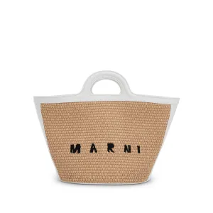 Tropicalia Small Bag in Sand Storm/Lily White