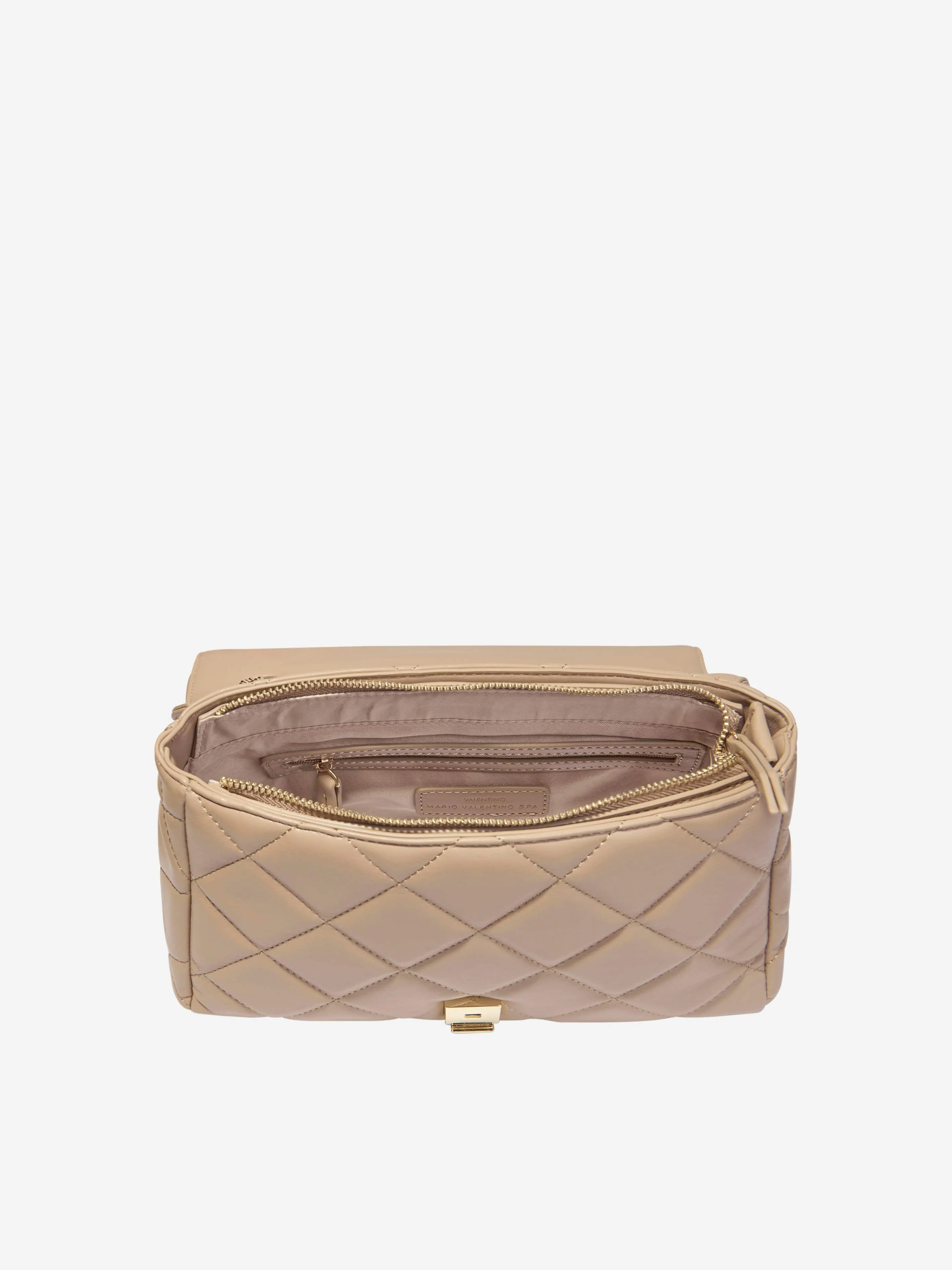 Valentino Girls Ada Flap Bag in Beige