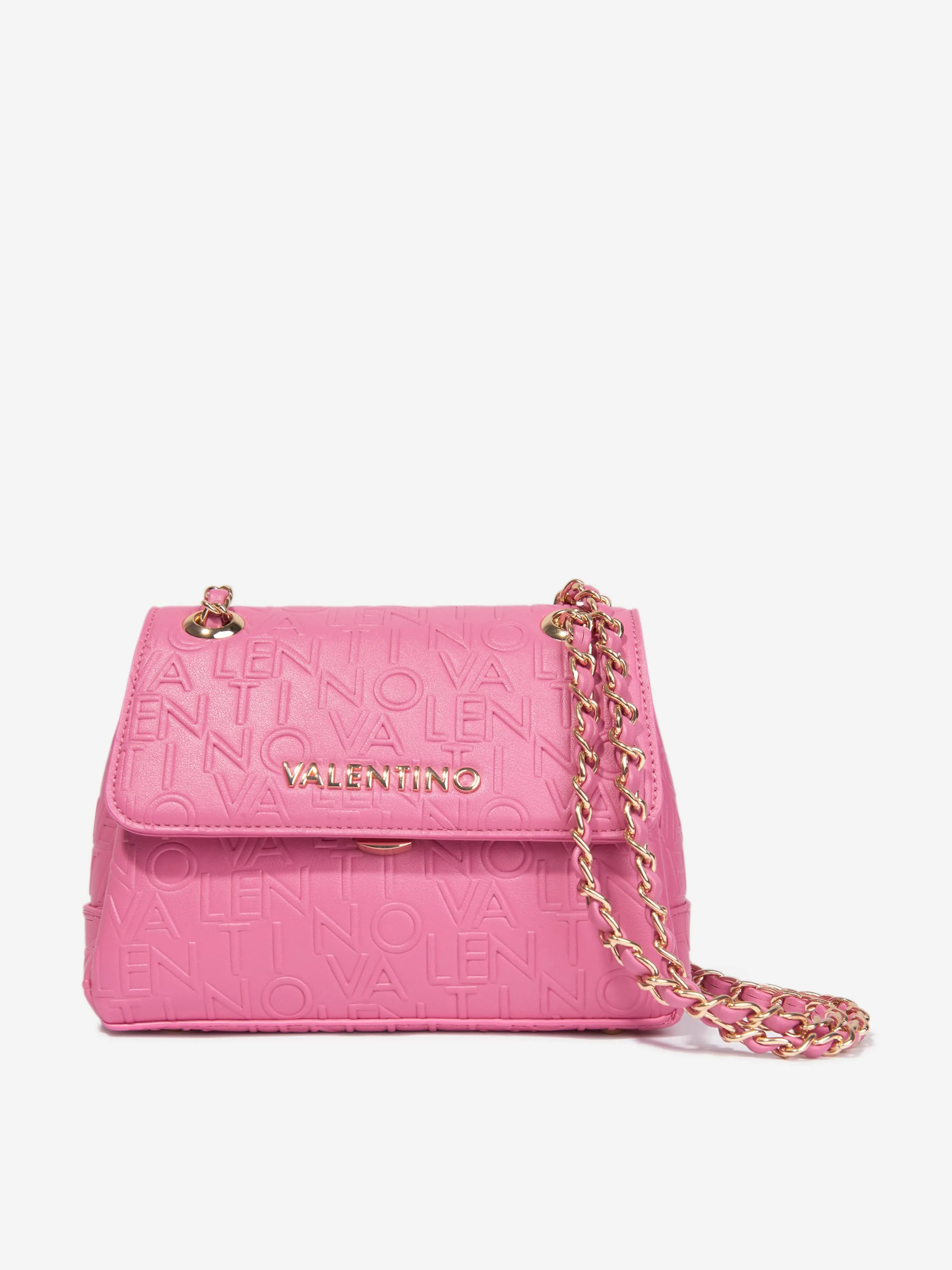 Valentino Girls Relax Flap Bag in Coral