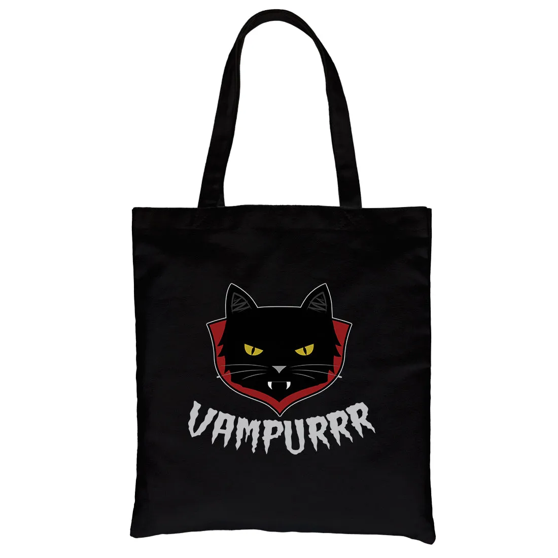 Vampurrr Funny Halloween Costume Graphic Design Canvas Shoulder Bag