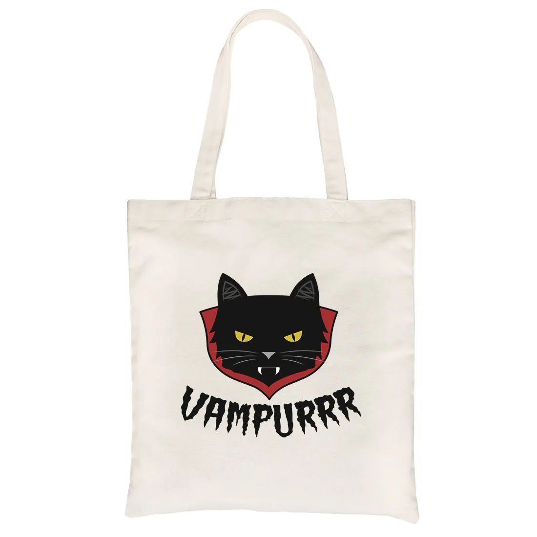 Vampurrr Funny Halloween Costume Graphic Design Canvas Shoulder Bag