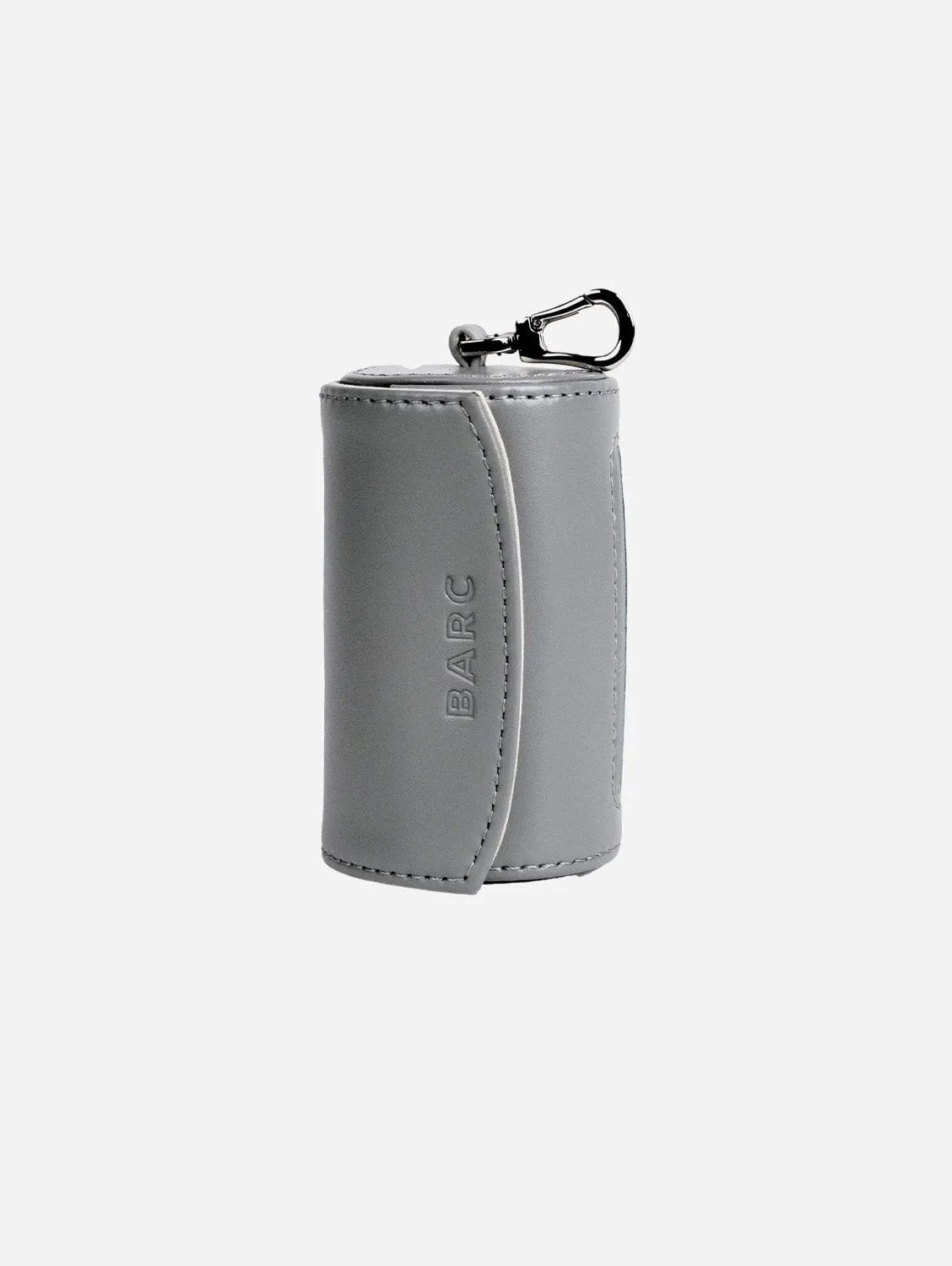 Vegan Leather Waste Bag Holder | Ash Grey