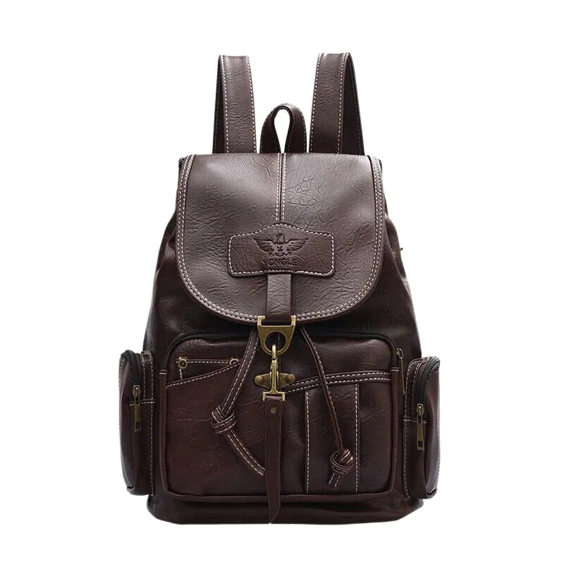 Vintage Women Backpack For Teenage Girls