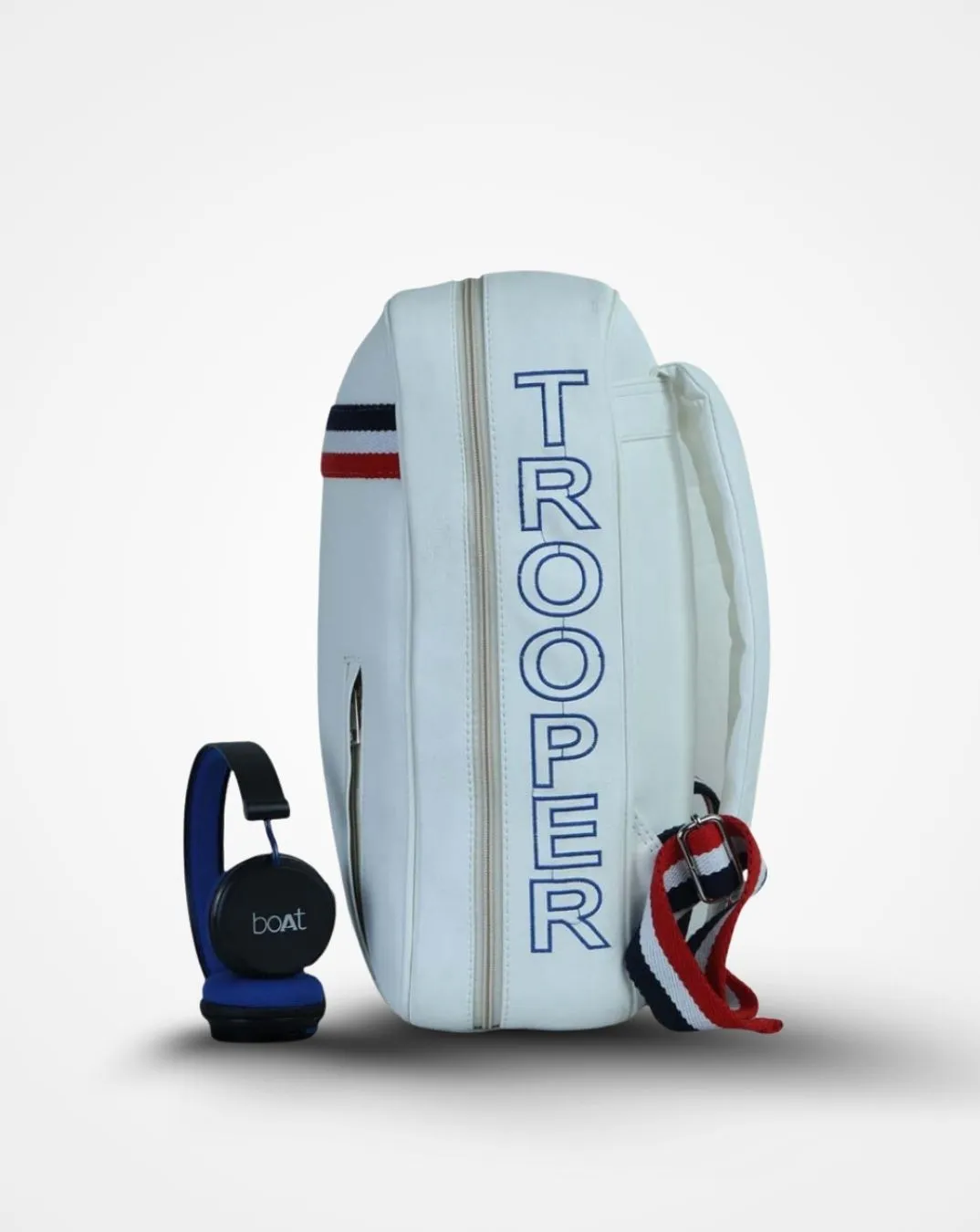 WHITE TROOPER - THE TRAVEL BACKPACK