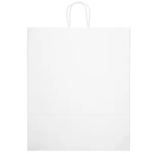 Wholesale Stephanie-White Paper Bag - 9203