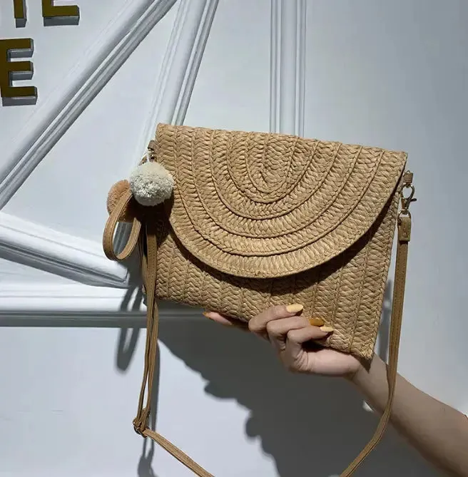 Woven Shoulder Bag